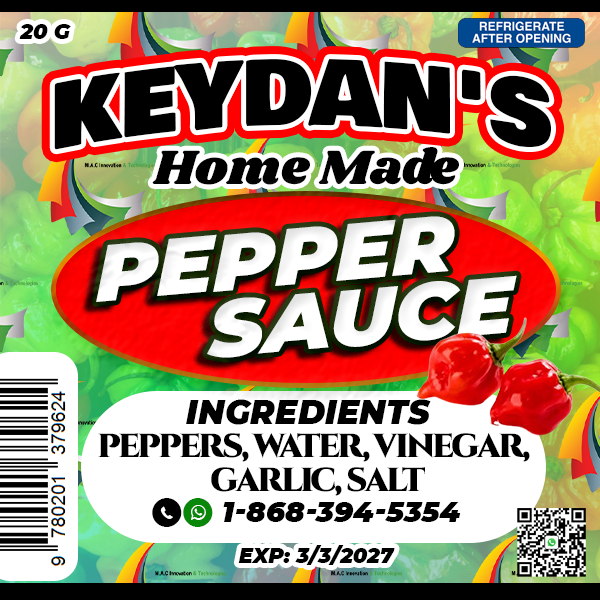 KEYDAN'S PEPPER SAUCE